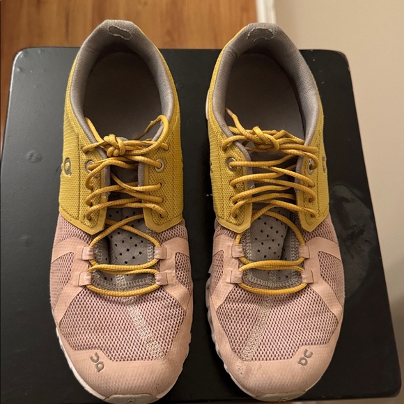 On Cloud Running Walking Women's Sneakers Rose Sand Pink Blush Green size 8.5 - Picture 7 of 7